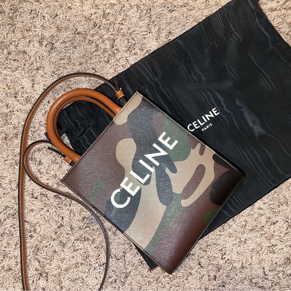 Celine Handbag in Camo print